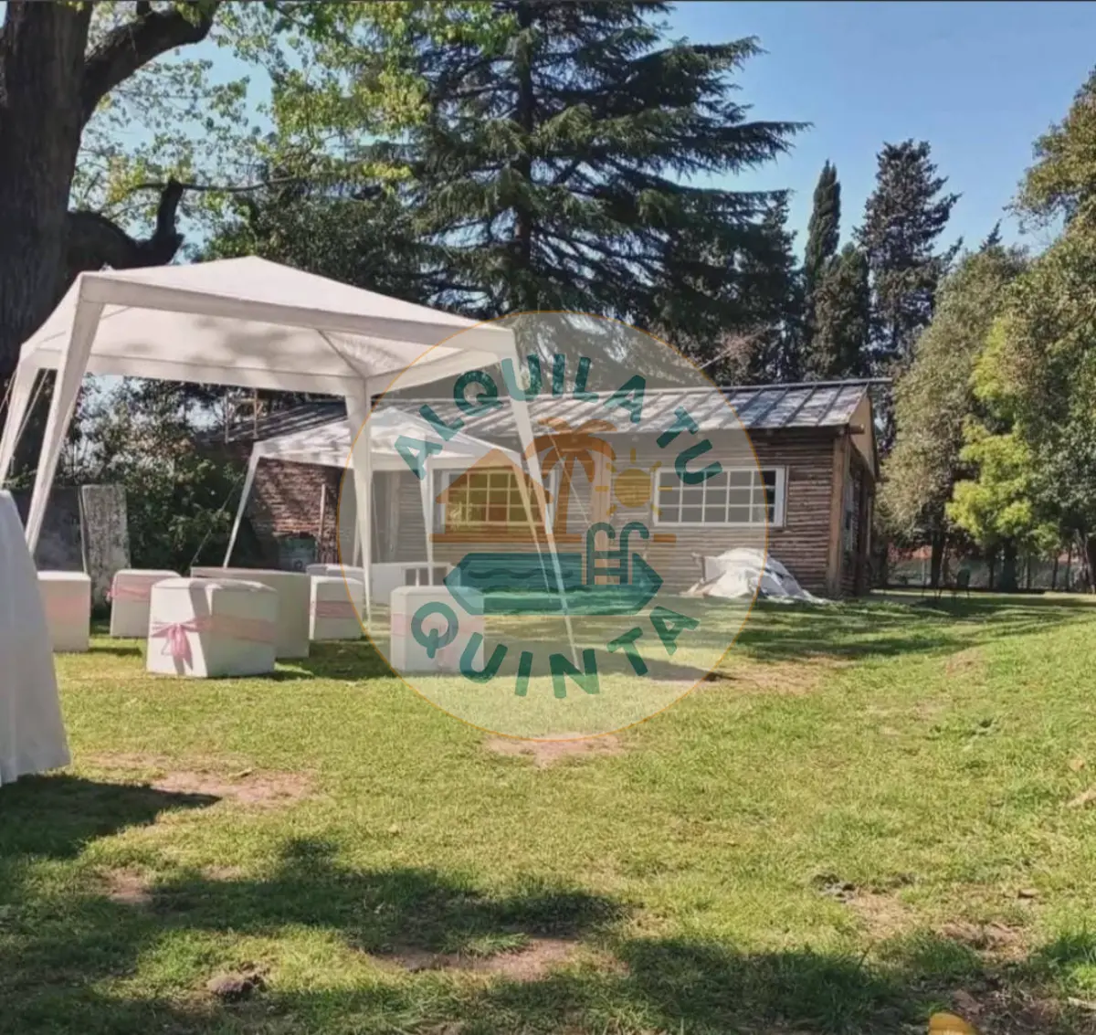 Pileta y parque - Quinta N.º 10 — Pontevedra, Merlo