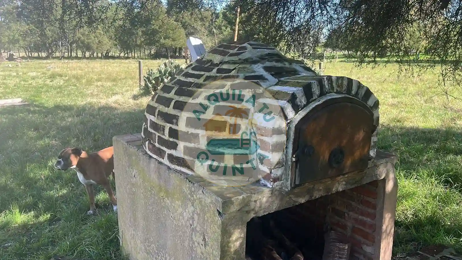 Parrilla, asador y horno de barro - Estancia N.º 15 — Lobos