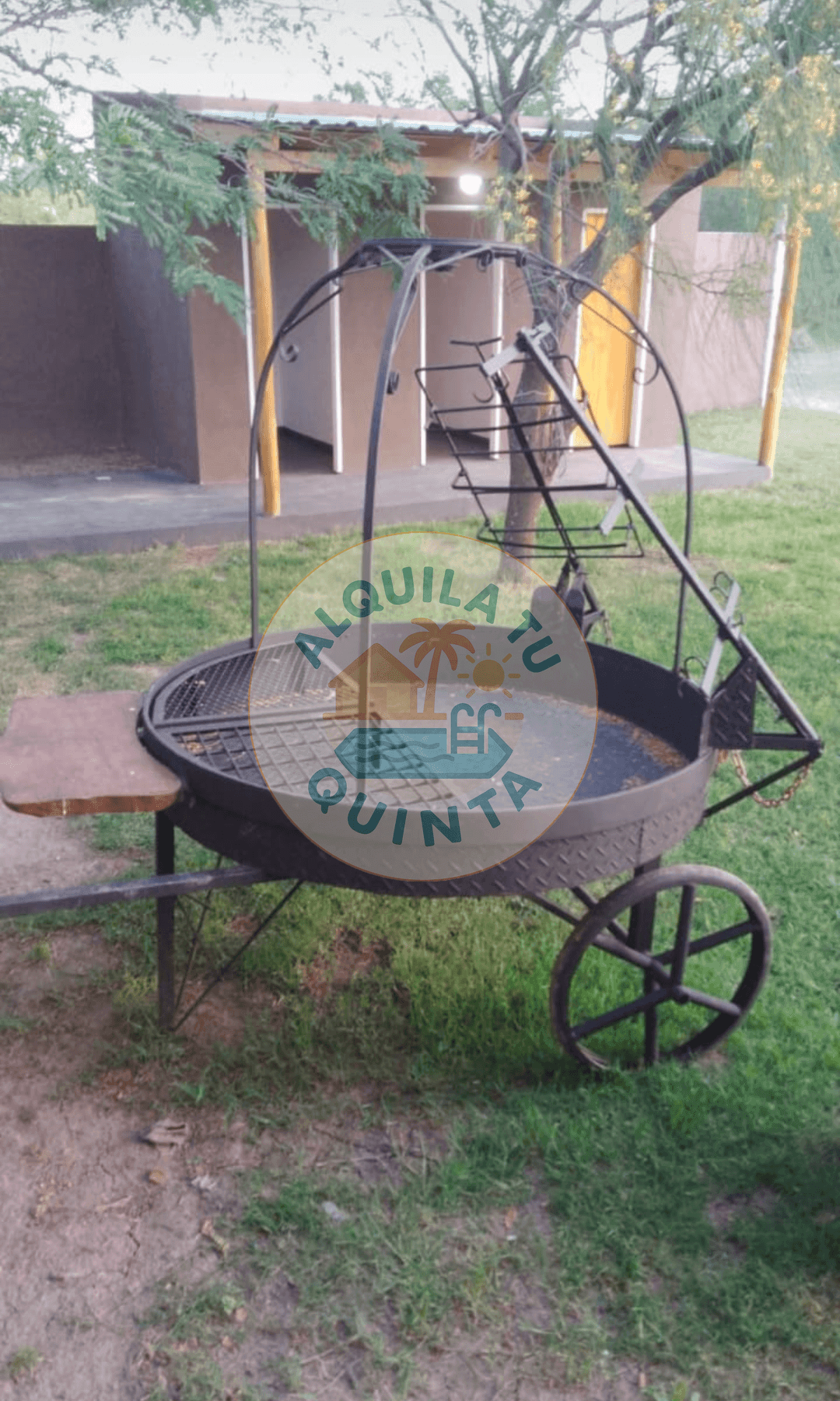 Pileta y parque