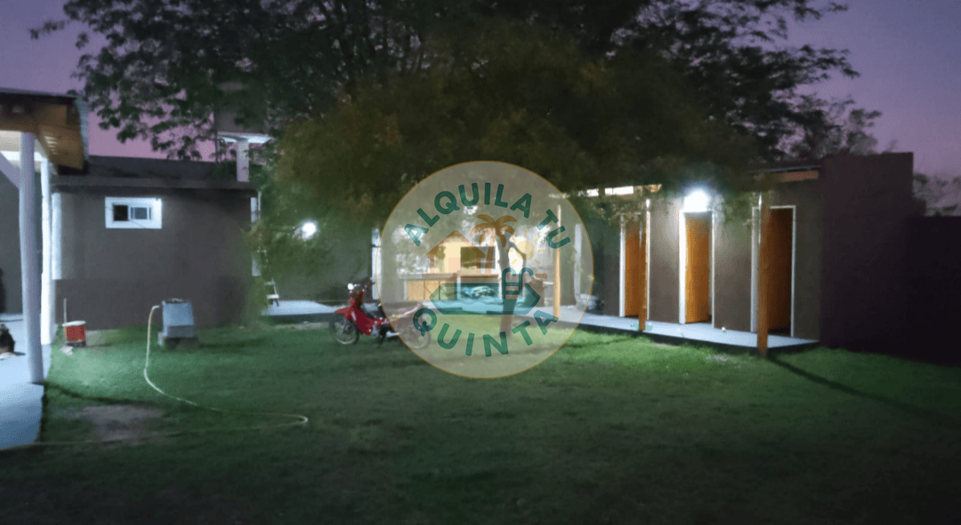 Pileta y parque